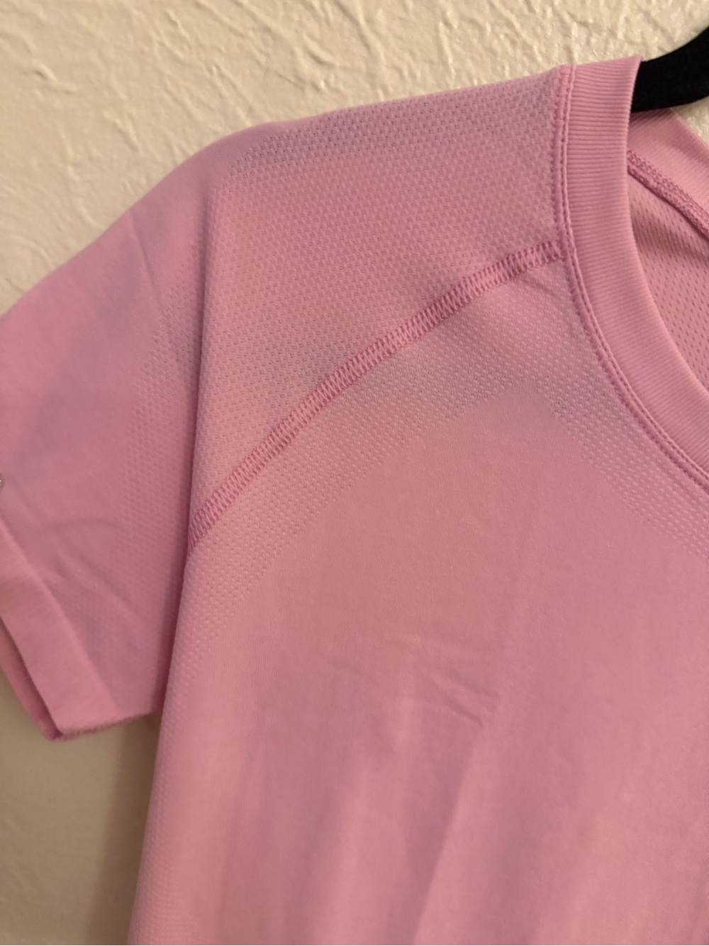 Athleta Light Pink Short Sleeve Crew Tee - Picture 5 of 8
